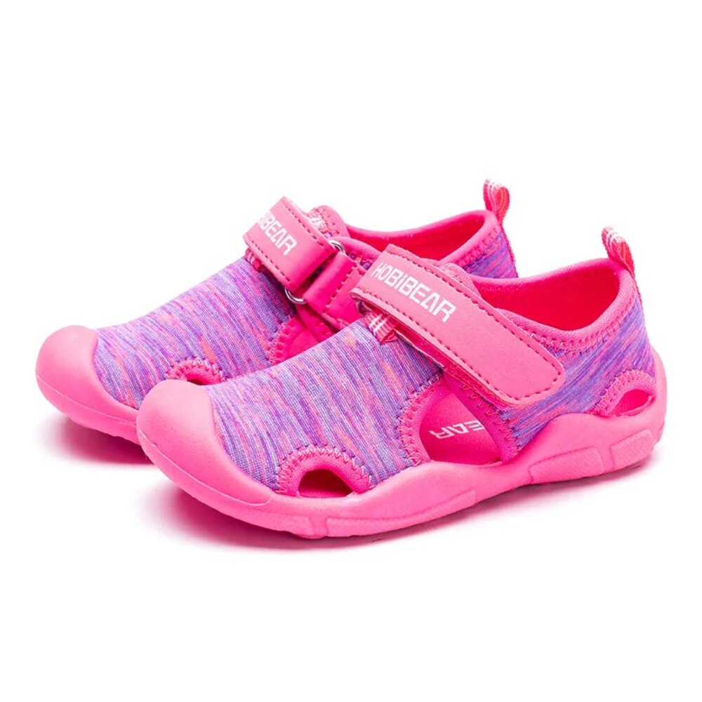 HobiBear Girl's Water Shoes Pink Purple Sz 5.5